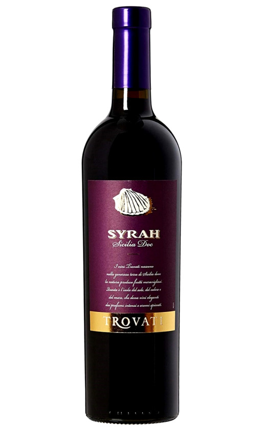 Trovati Syrah Sicilia 2016