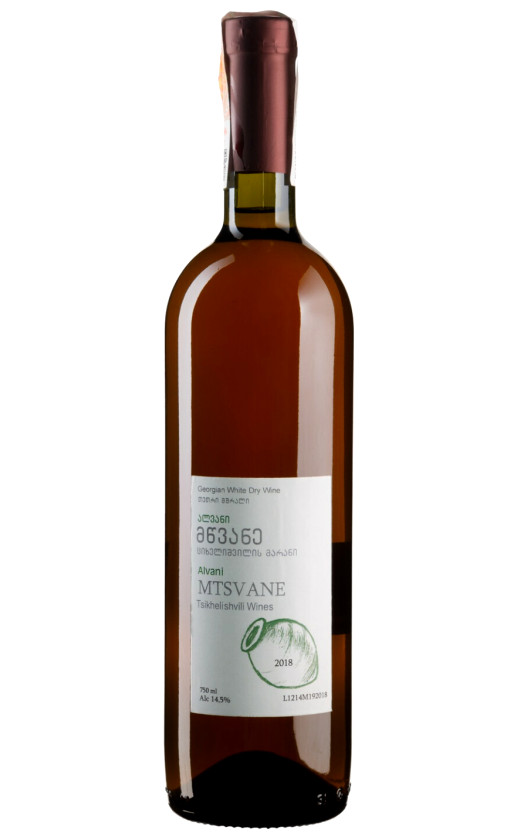 Tsikhelishvili Wines Mtsvane 2018