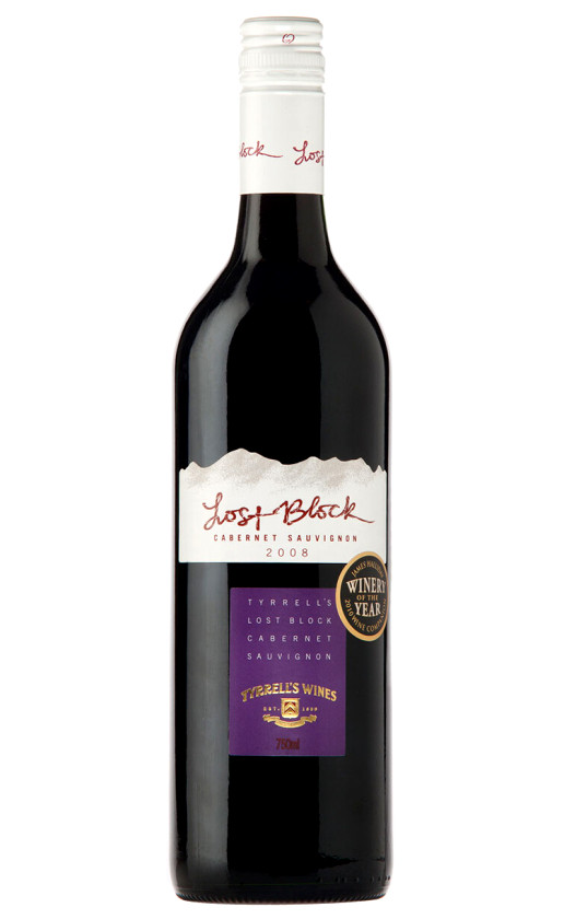 Tyrrell's Wines Lost Block Cabernet Sauvignon 2008