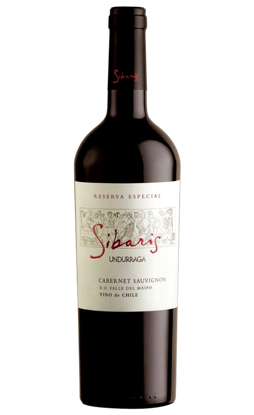 Undurraga Sibaris Cabernet Sauvignon Reserva Especial Maipo Valley 2014