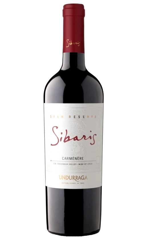 Undurraga Sibaris Carmenere Gran Reserva Valle de Colchagua 2019