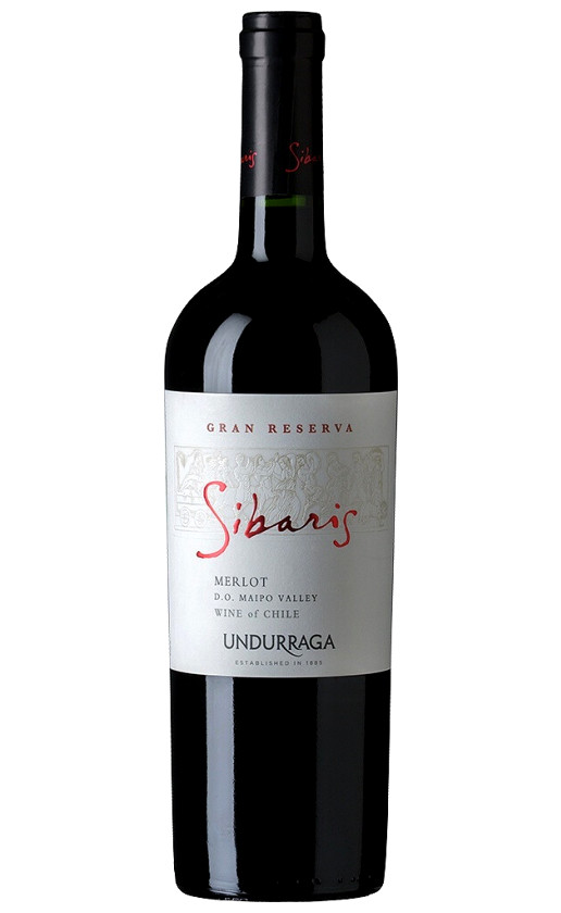 Undurraga Sibaris Merlot Gran Reserva Maipo Valley 2015