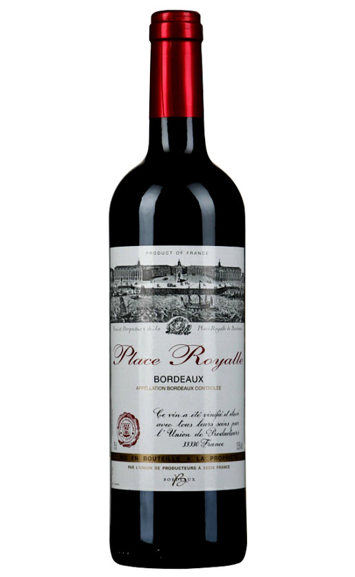 Union de Producteurs de Saint-Emilion Place Royalle Rouge Bordeaux