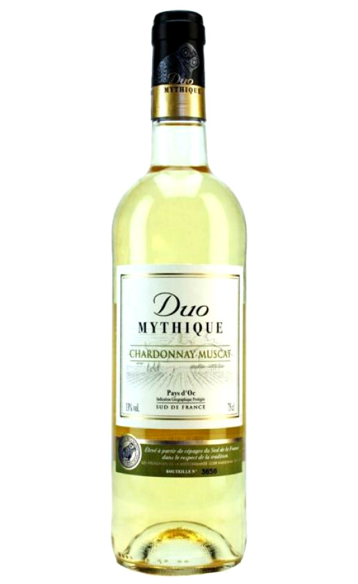 Val d'Orbieu-Uccoar Duo Mythique Muscat-Chardonnay Pays d'Oc 2014