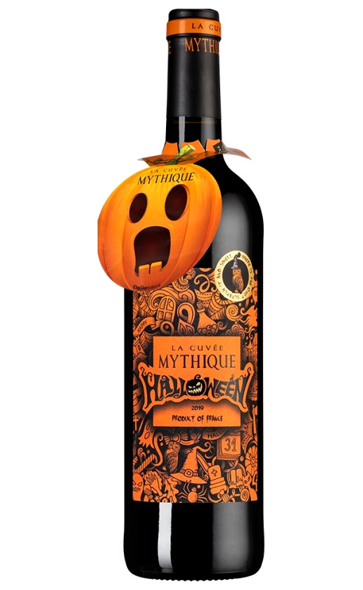Val d'Orbieu-Uccoar La Cuvee Mythique Rouge Pays d'Oc 2019 limited edition Halloween