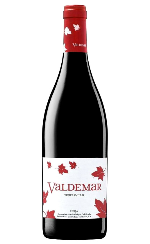 Valdemar Tempranillo Rioja a 2012