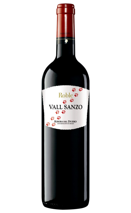 Vall Sanzo Roble Ribera del Duero 2010