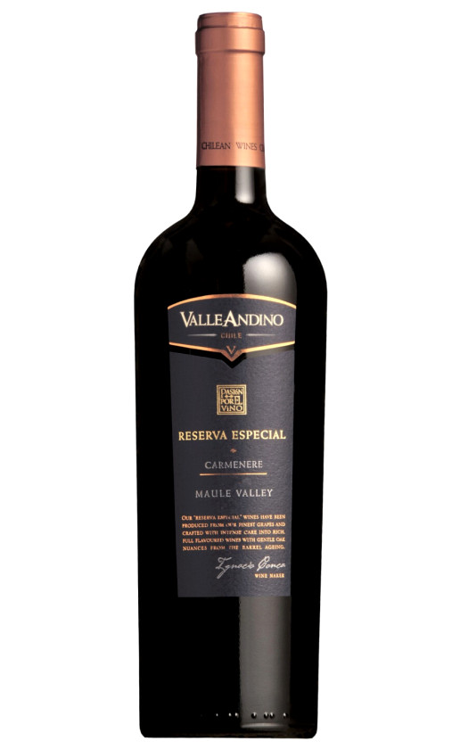 Valle Andino Carmenere Reserva Especial