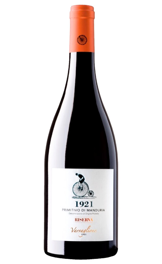 Varvaglione 1921 Primitivo di Manduria Riserva 2012