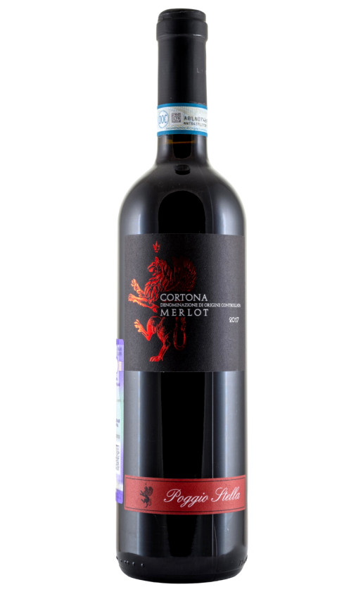 Vecchia Cantina di Montepulciano Poggio Stella Cortona Merlot 2017