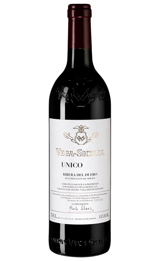 Vega Sicilia Unico Ribera del Duero 2010