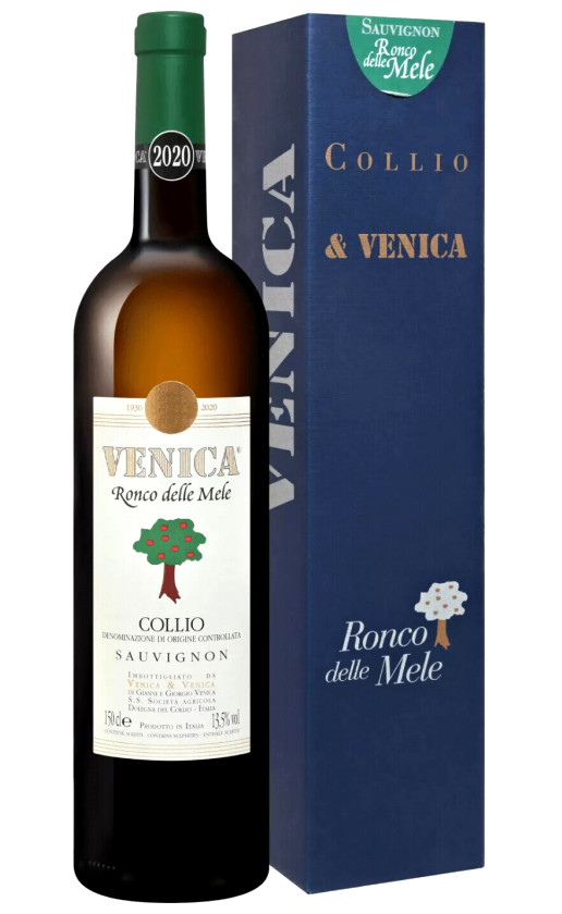Venica Venica Sauvignon Collio Ronco delle Mele 2020 gift box