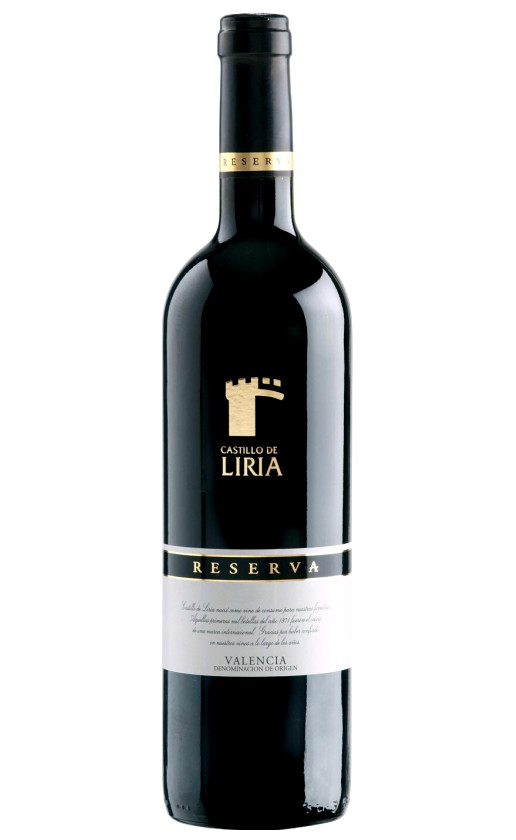 Vicente Gandia Castillo de Liria Reserva Valencia 2012