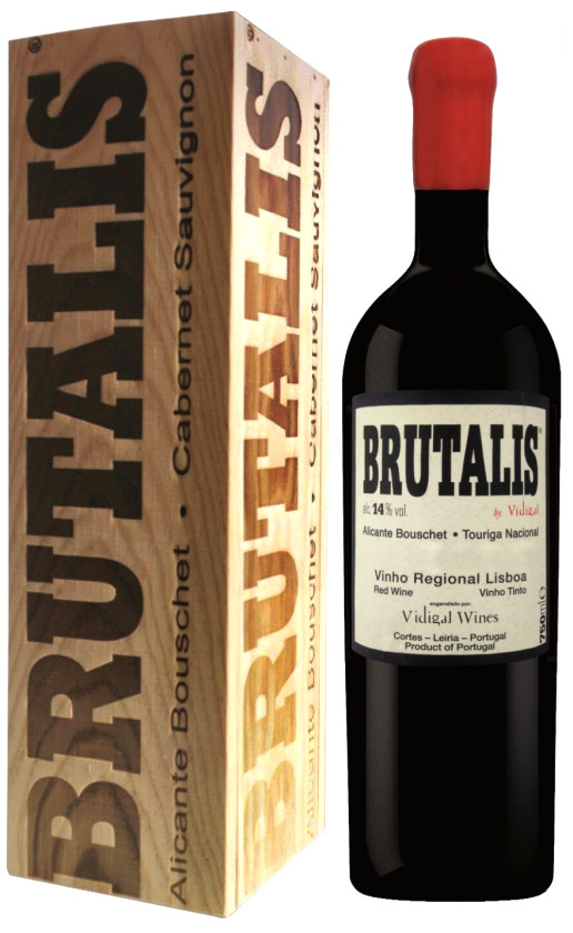 Vidigal Wines Brutalis wooden box