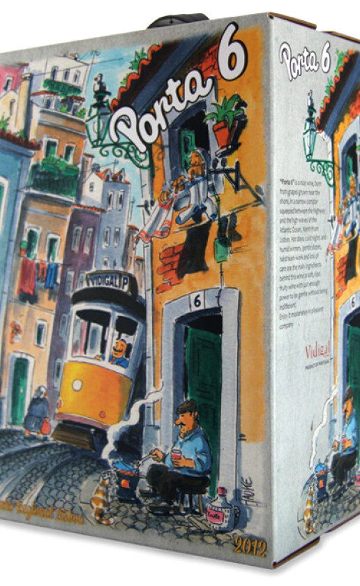 Vidigal Wines Porta 6 Tinto bag-in-box
