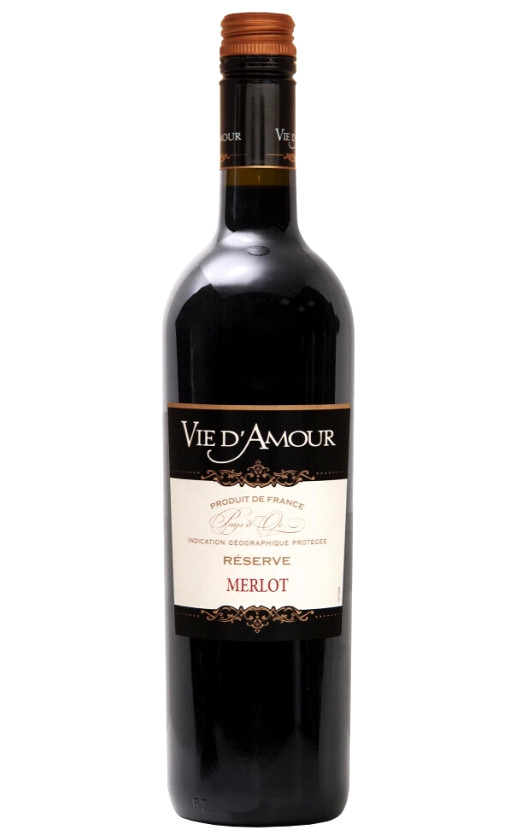 Vie d'Amour Merlot Reserva Pays d'Oc