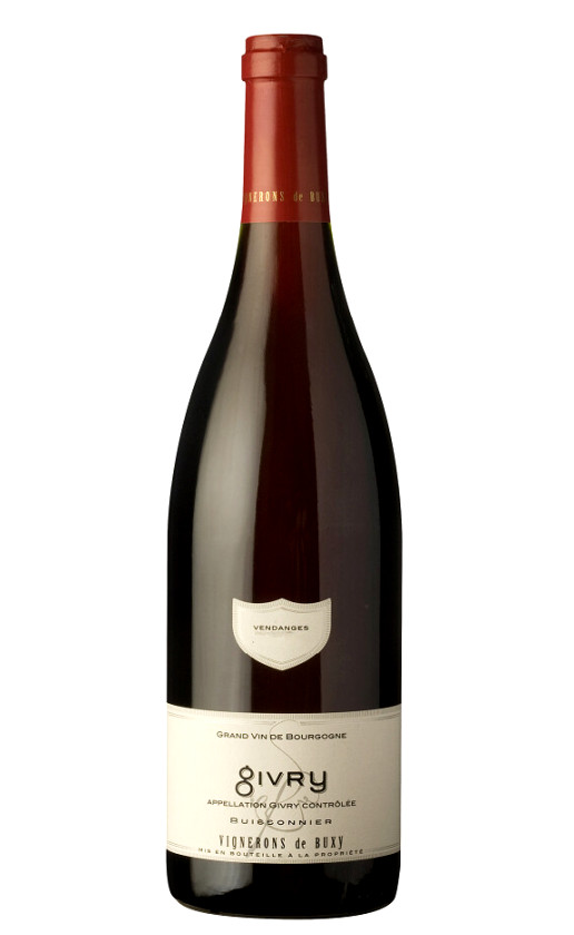 Vignerons de Buxy Givry Rouge Buissonnier 2016