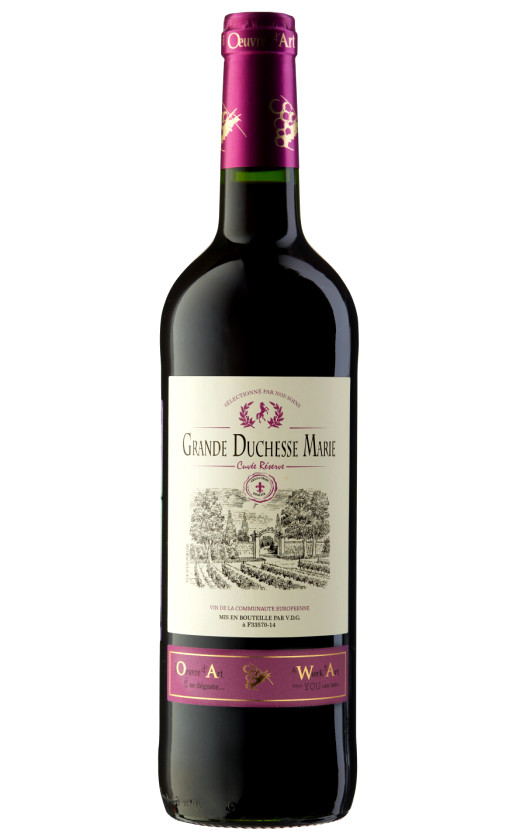 Vignerons de Guitres Grande Duchesse Marie Rouge Semi-Sweet