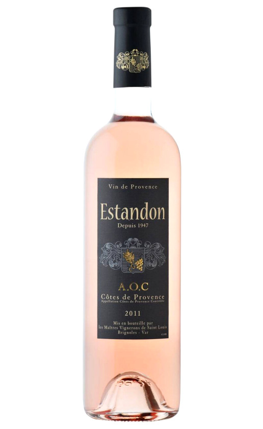 Vignerons de Provence Estandon Rose Cotes de Provence 2011