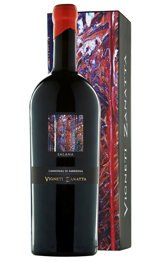 Vigneti Zanatta Salana Cannonau di Sardegna gift box
