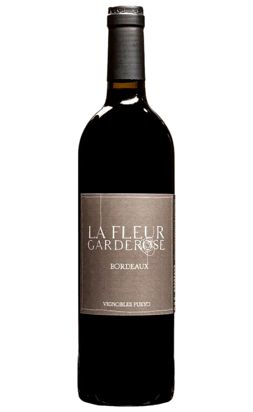 Vignobles Pueyo La Fleur Garderose Bordeaux 2017