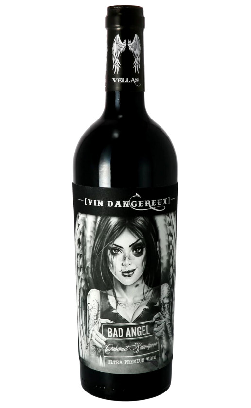 Vignobles Vellas Bad Angel Cabernet Sauvignon Pays d'Oc
