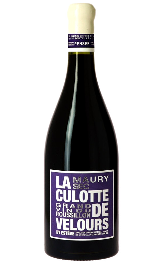 Vignobles Vellas La Culotte de Velours Maury