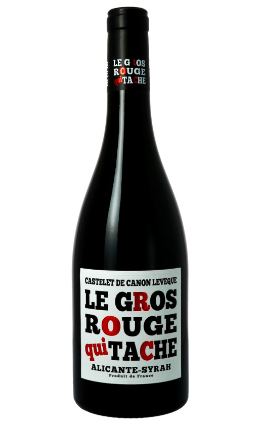 Vignobles Vellas Le Gros Rouge qui Tache Pays d'Herault 2017