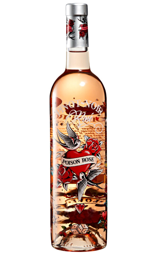Vignobles Vellas Poison Rose Pays d'Oc