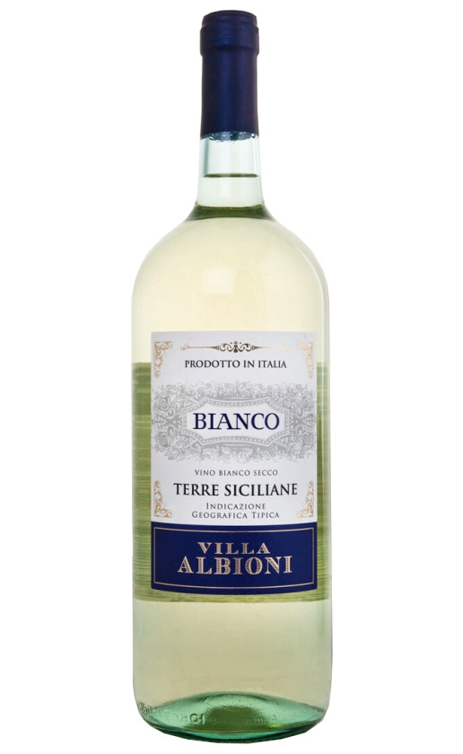 Villa Albioni Bianco Terre Siciliane 2019