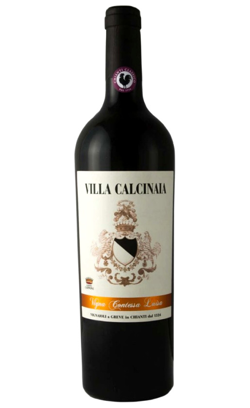 Villa Calcinaia Vigna Contessa Luisa Chianti Classico Gran Selezione 2016