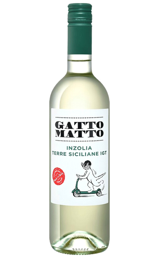 Villa degli Olmi Gatto Matto Inzolia Terre Siciliane 2018
