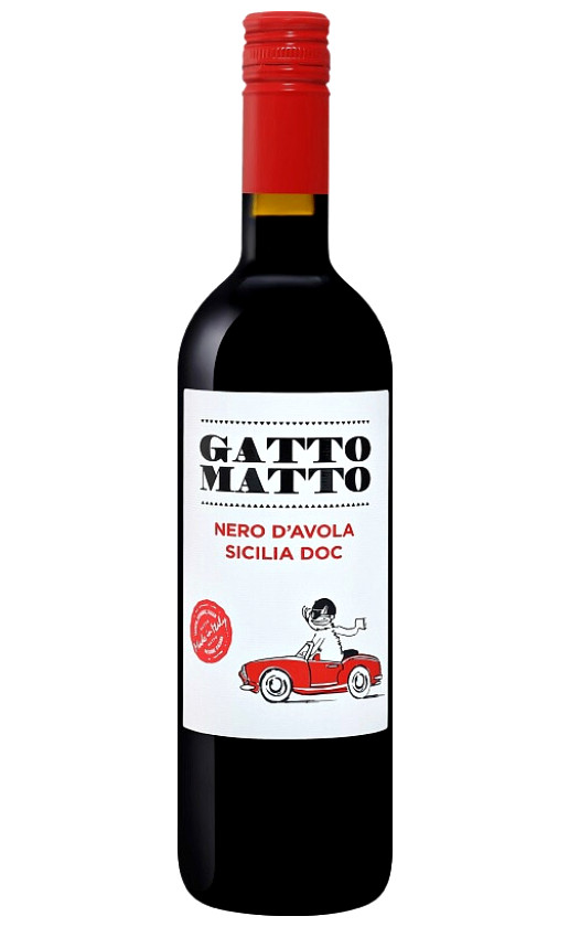 Villa degli Olmi Gatto Matto Nero d'Avola Sicilia 2019