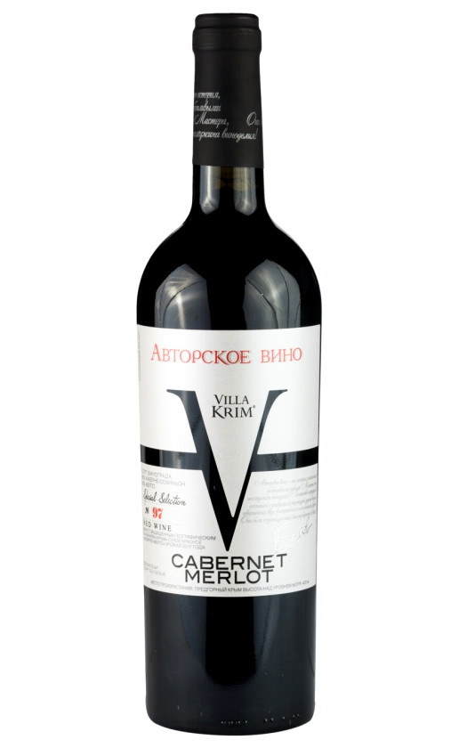 Villa Krim Author's Collection Cabernet-Merlot