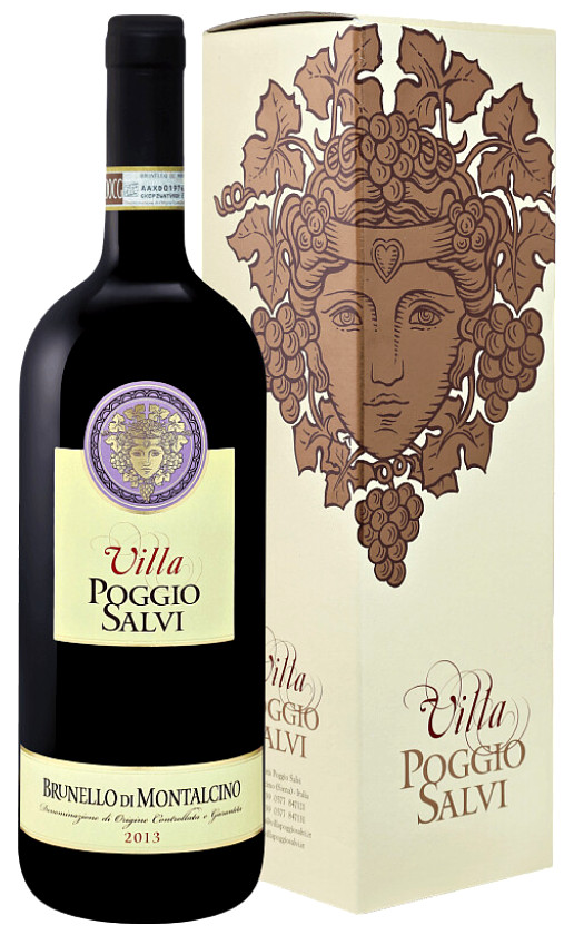 Villa Poggio Salvi Brunello di Montalcino 2013 gift box