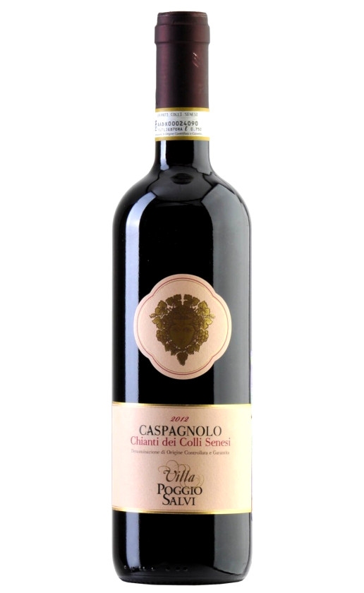 Villa Poggio Salvi Caspagnolo Chianti Colli Senesi 2012