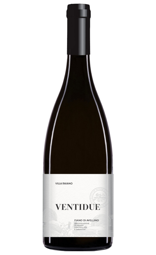 Villa Raiano Ventidue Fiano di Avellino 2016