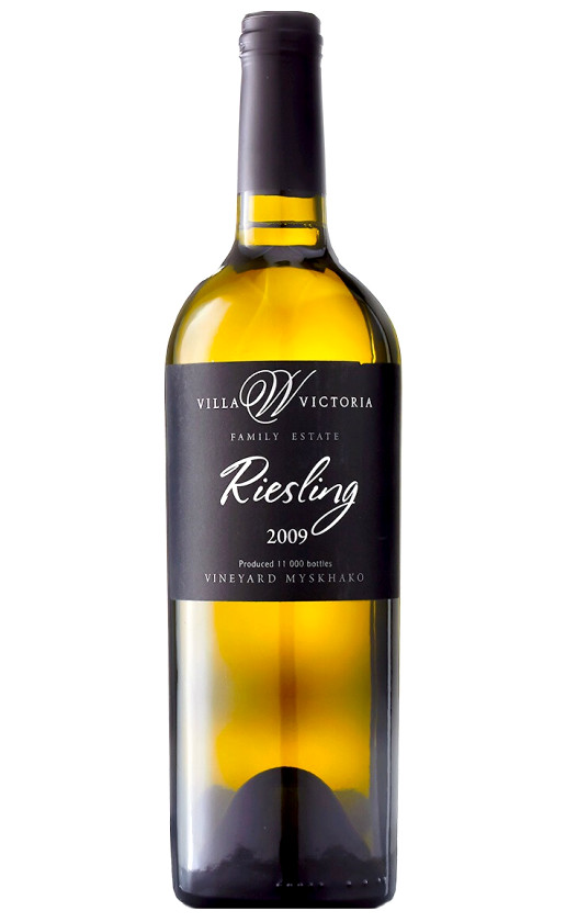 Villa Victoria Riesling Reserve Semigorye 2009