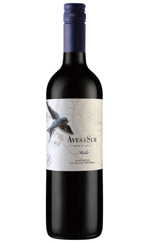 Vina Carta Vieja Aves del Sur Merlot Central Valley 2019