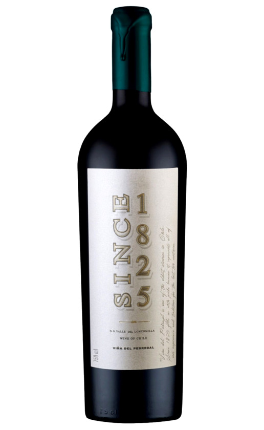 Vina del Pedregal Since 1825 2014