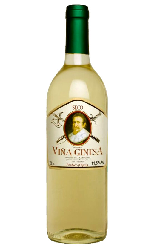 Vina Ginesa Blanco Seco Castilla La Mancha