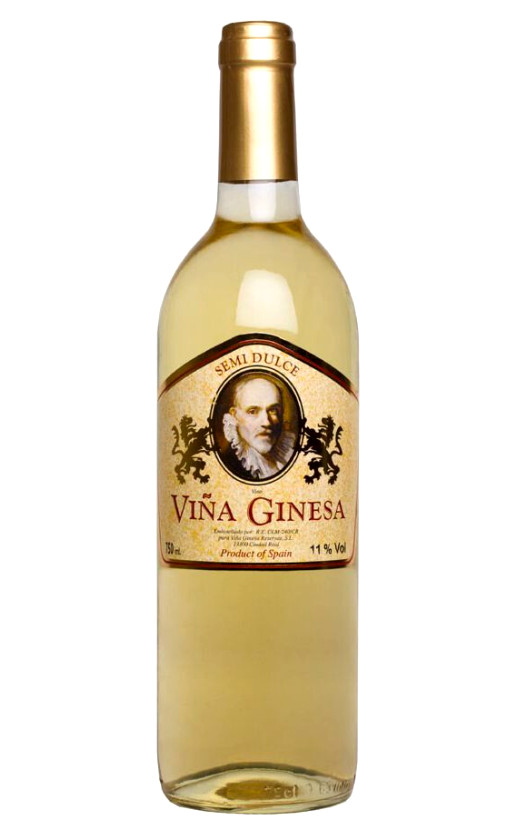 Vina Ginesa Blanco Semidulce Castilla La Mancha