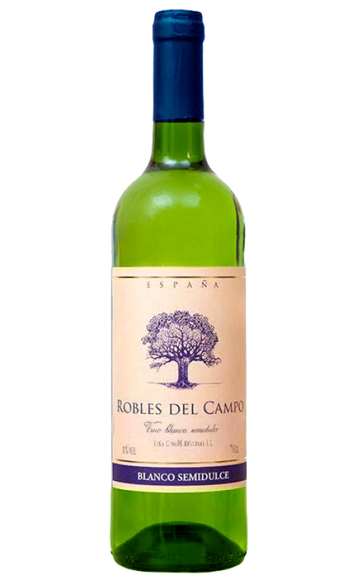Vina Ginesa Reservas Robles del Campo Blanco Semidulce