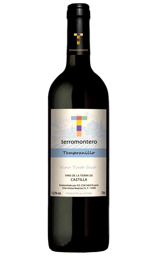 Vina Ginesa Reservas Terromontero Tempranillo 2017
