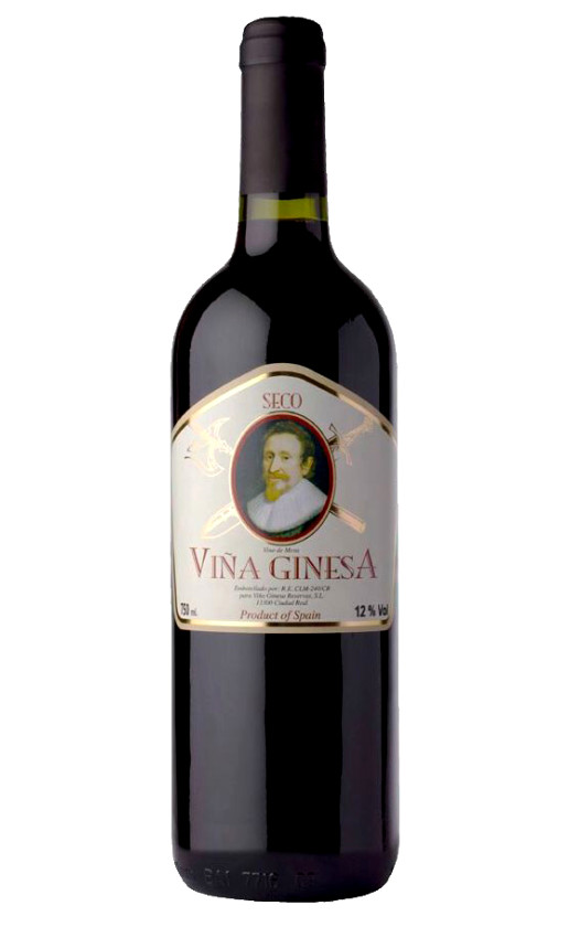 Vina Ginesa Tinto Seco Castilla La Mancha