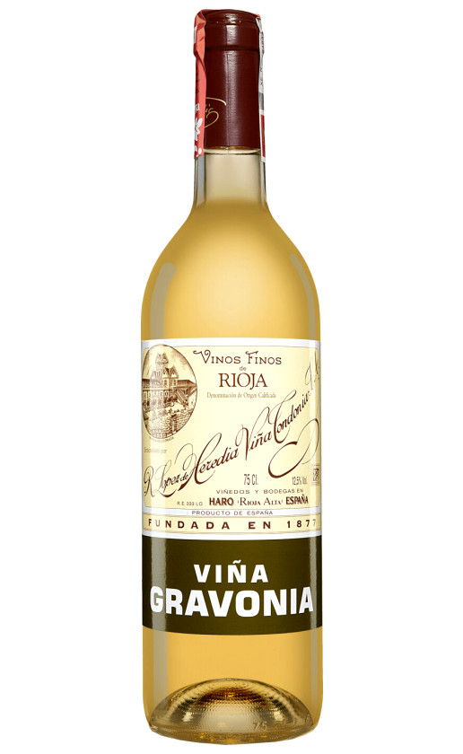 Vina Gravonia Crianza Rioja a 2010