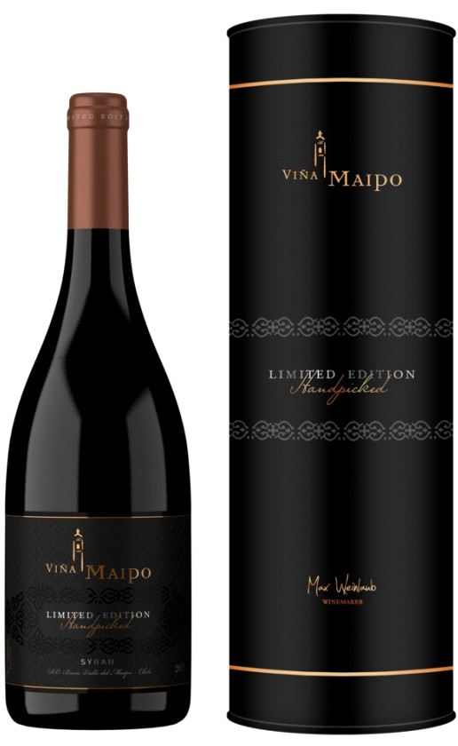 Vina Maipo Limited Edition Syrah 2014 gift box