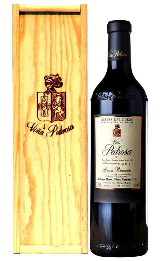 Vina Pedrosa Gran Reserva 2006 gift box