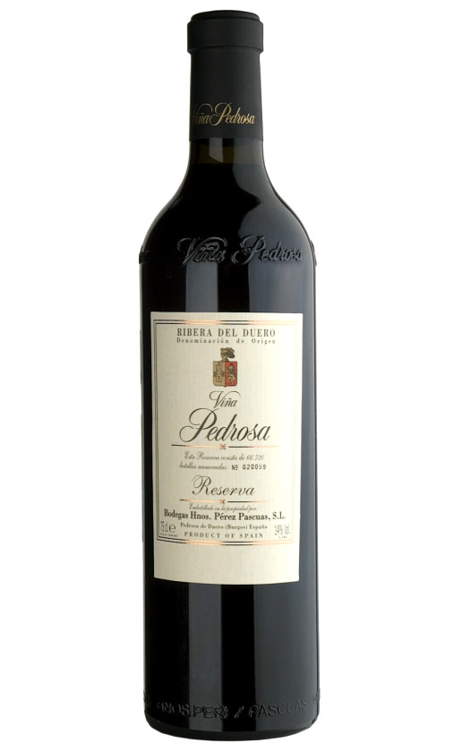 Vina Pedrosa Reserva 2011