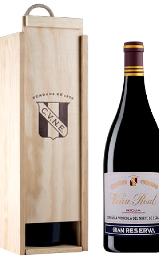 Vina Real Gran Reserva 2013 wooden box